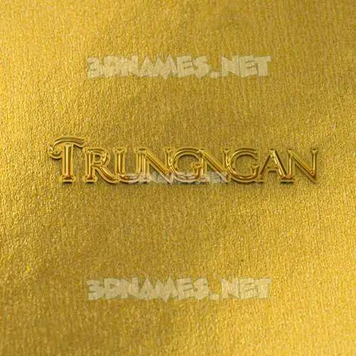 trungngan in All Gold style - 3D name wallpaper trungngan in All Gold style - 3D name wallpaper