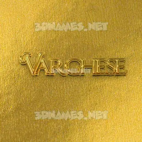 varghese in All Gold style - 3D name wallpaper varghese in All Gold style - 3D name wallpaper