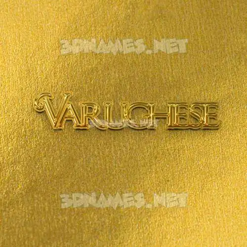 varughese in All Gold style - 3D name wallpaper varughese in All Gold style - 3D name wallpaper