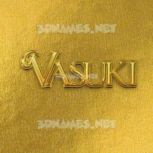 vasuki in All Gold style - 3D name wallpaper vasuki in All Gold style - 3D name wallpaper