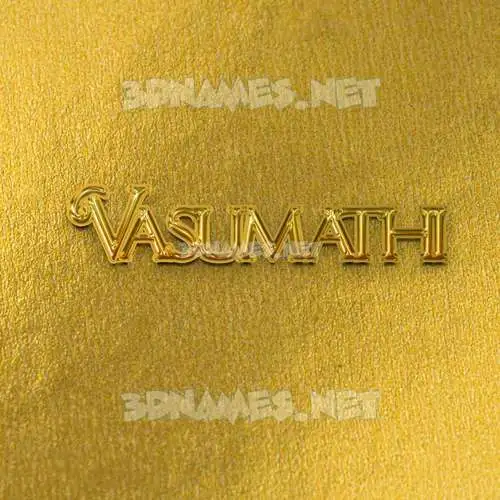 vasumathi in All Gold style - 3D name wallpaper vasumathi in All Gold style - 3D name wallpaper
