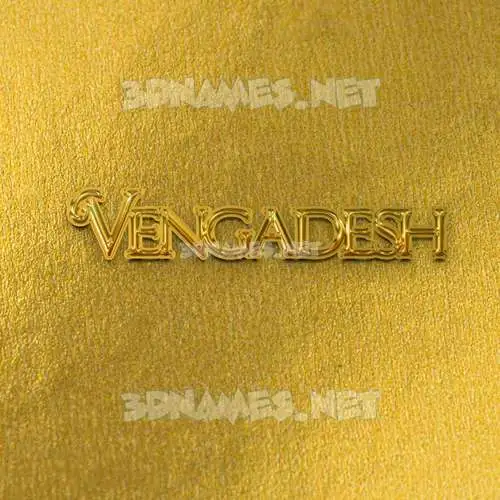vengadesh in All Gold style - 3D name wallpaper vengadesh in All Gold style - 3D name wallpaper