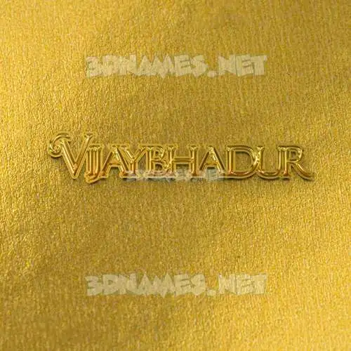 vijaybhadur in All Gold style - 3D name wallpaper vijaybhadur in All Gold style - 3D name wallpaper