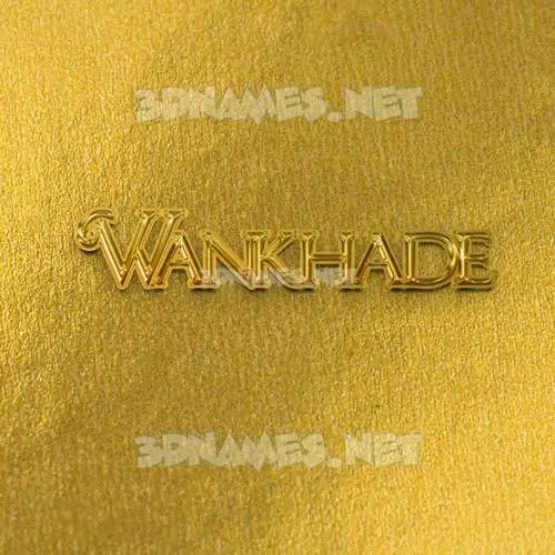 wankhade in All Gold style - 3D name wallpaper wankhade in All Gold style - 3D name wallpaper