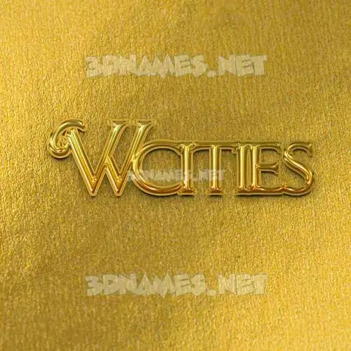 wcities in All Gold style - 3D name wallpaper wcities in All Gold style - 3D name wallpaper