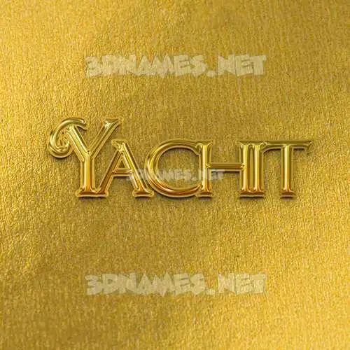 yachit in All Gold style - 3D name wallpaper yachit in All Gold style - 3D name wallpaper
