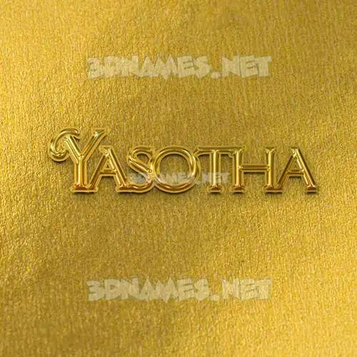 yasotha in All Gold style - 3D name wallpaper yasotha in All Gold style - 3D name wallpaper