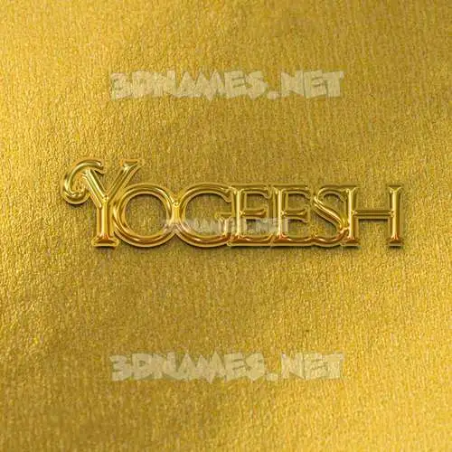 yogeesh in All Gold style - 3D name wallpaper yogeesh in All Gold style - 3D name wallpaper