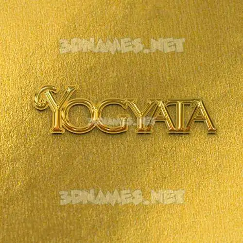 yogyata in All Gold style - 3D name wallpaper yogyata in All Gold style - 3D name wallpaper