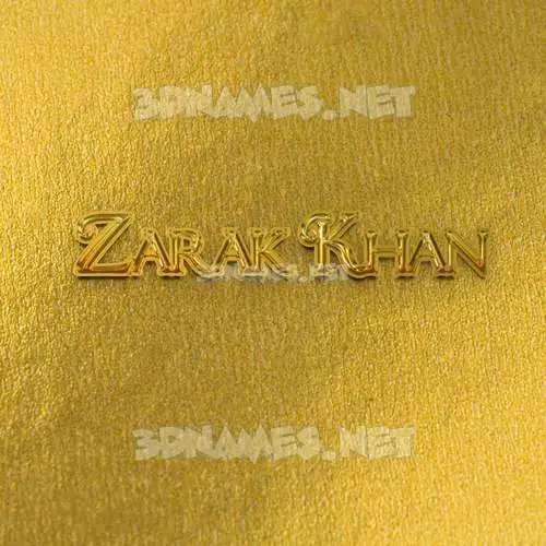 zarak khan in All Gold style - 3D name wallpaper zarak khan in All Gold style - 3D name wallpaper