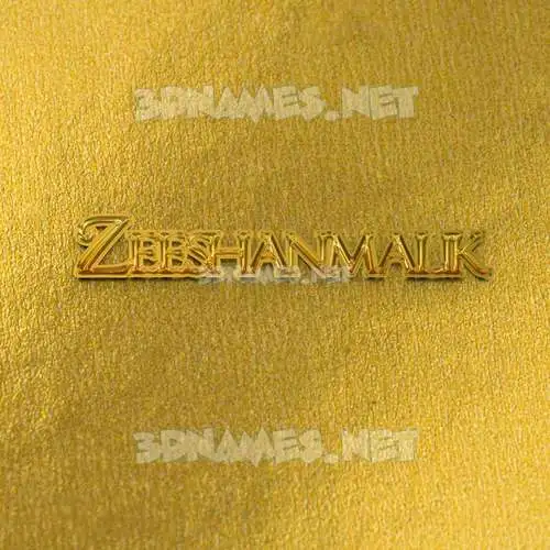 zeeshanmalik in All Gold style - 3D name wallpaper zeeshanmalik in All Gold style - 3D name wallpaper