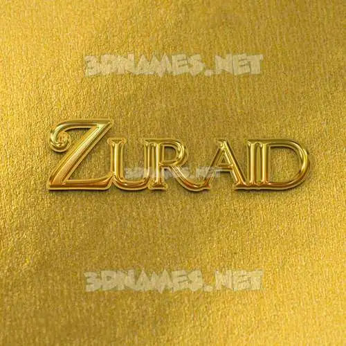 zuraid in All Gold style - 3D name wallpaper zuraid in All Gold style - 3D name wallpaper