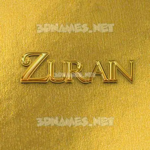 zurain in All Gold style - 3D name wallpaper zurain in All Gold style - 3D name wallpaper