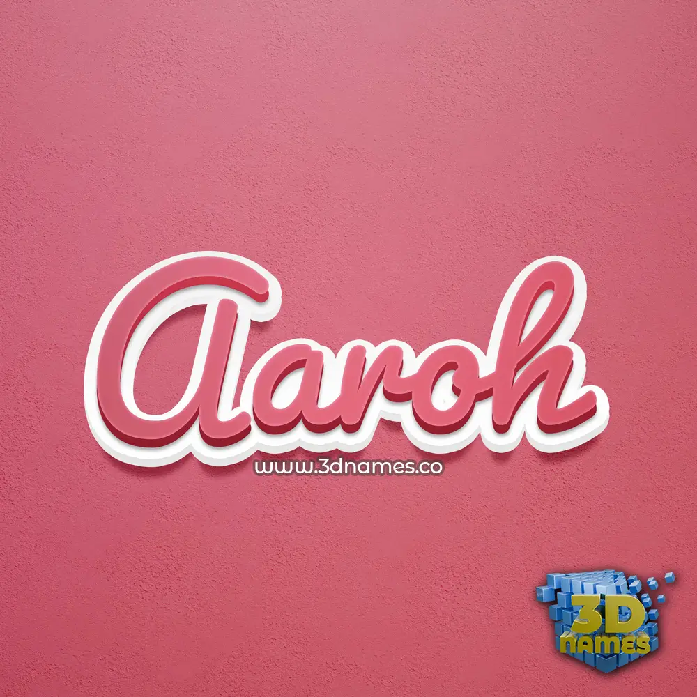 aaroh in Red Scribble style - 3D name wallpaper aaroh in Red Scribble style - 3D name wallpaper