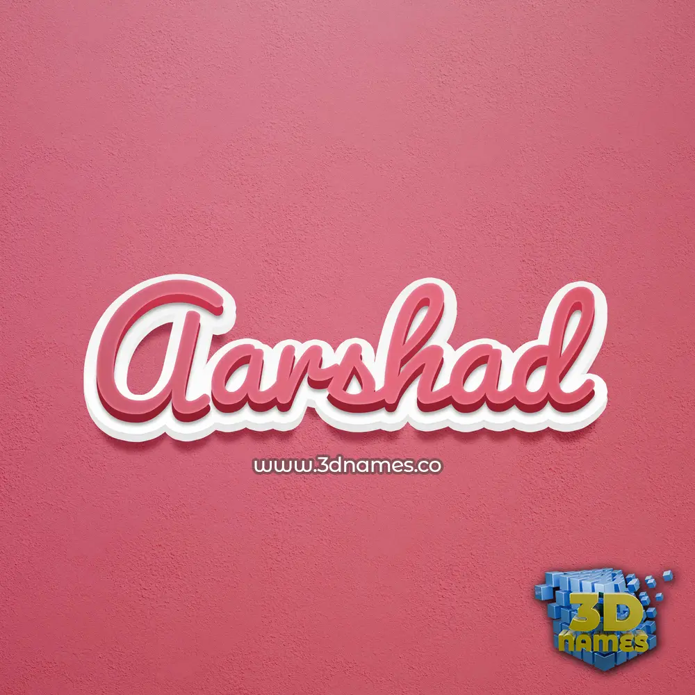 aarshad in Red Scribble style - 3D name wallpaper aarshad in Red Scribble style - 3D name wallpaper