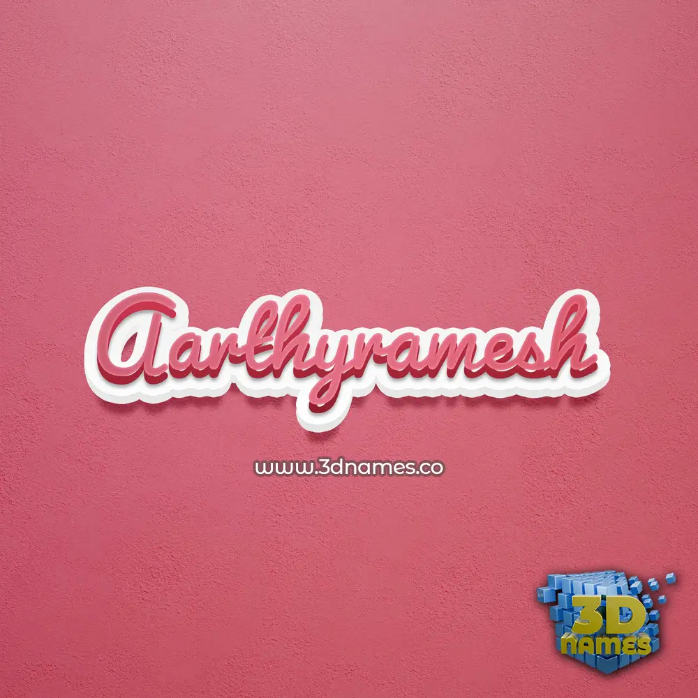 aarthyramesh in Red Scribble style - 3D name wallpaper aarthyramesh in Red Scribble style - 3D name wallpaper
