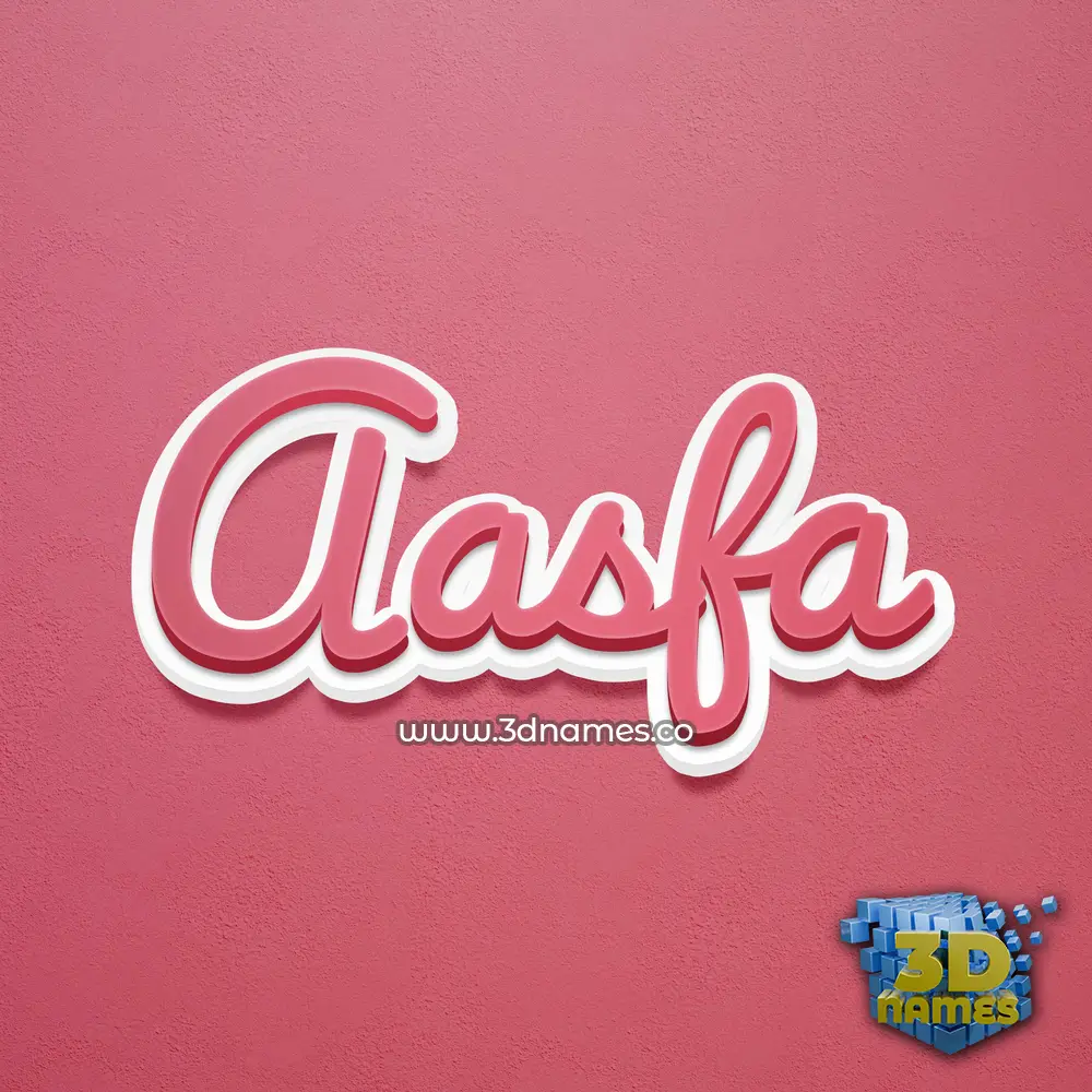 aasfa in Red Scribble style - 3D name wallpaper aasfa in Red Scribble style - 3D name wallpaper