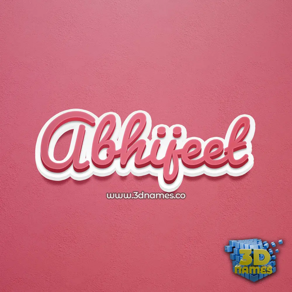 abhijeet in Red Scribble style - 3D name wallpaper abhijeet in Red Scribble style - 3D name wallpaper