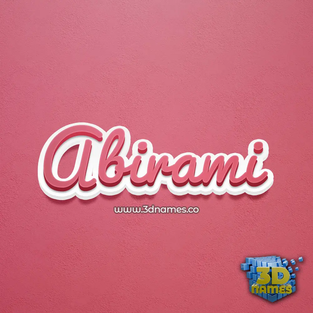 abirami in Red Scribble style - 3D name wallpaper abirami in Red Scribble style - 3D name wallpaper