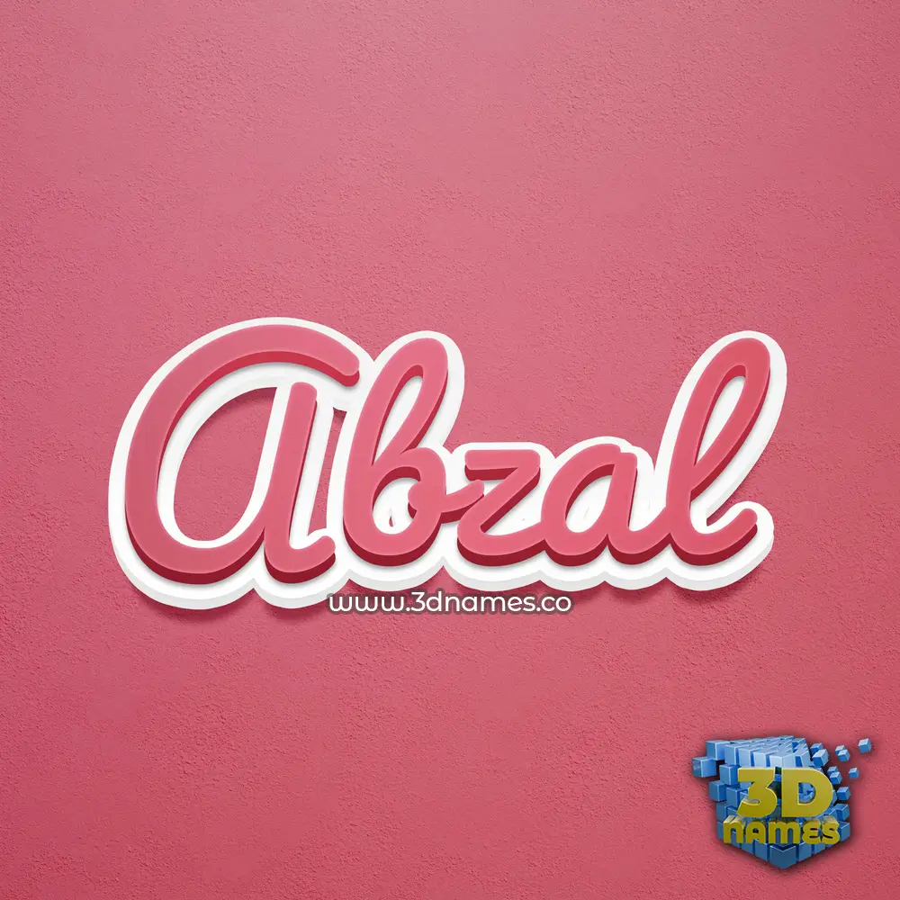 abzal in Red Scribble style - 3D name wallpaper abzal in Red Scribble style - 3D name wallpaper