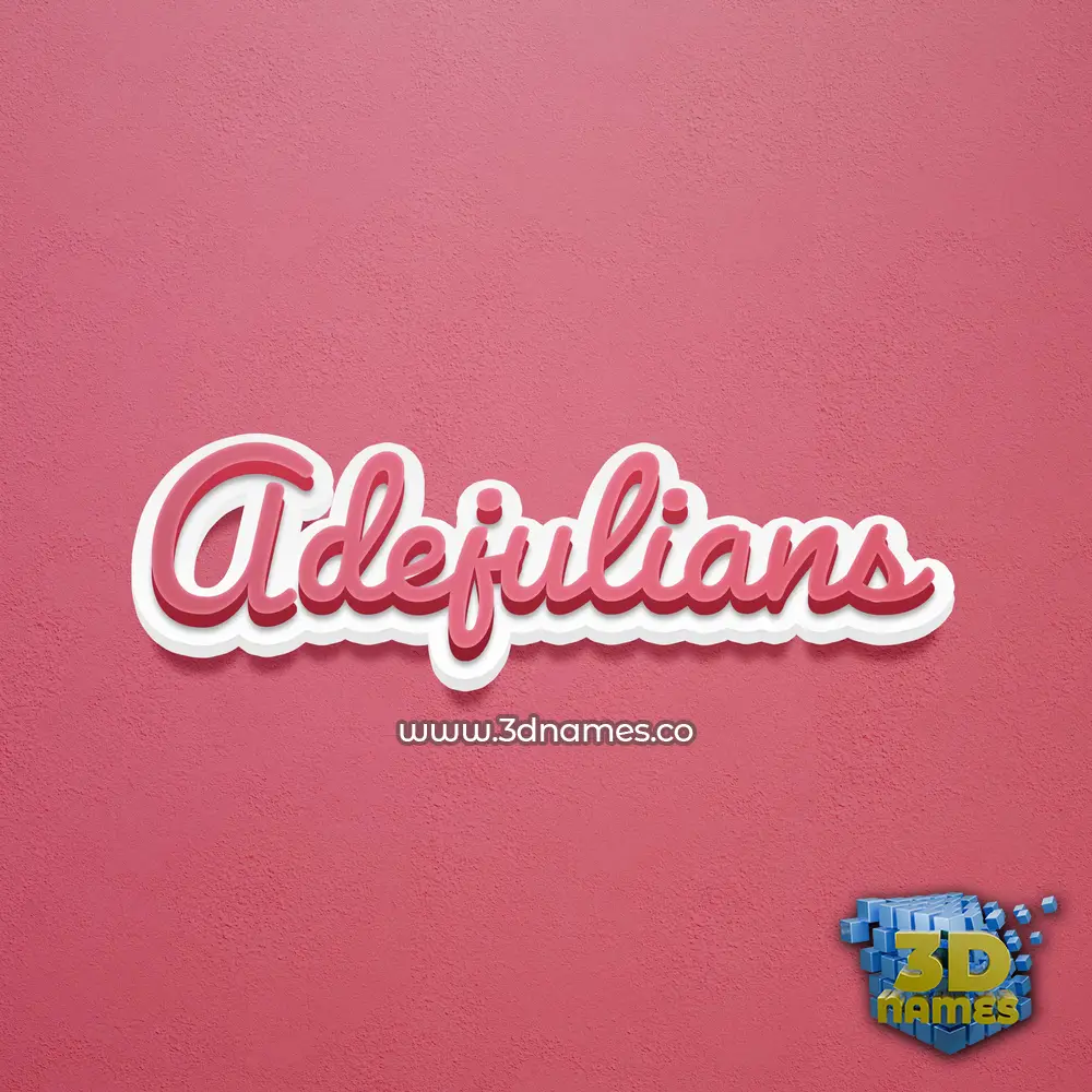 adejulians in Red Scribble style - 3D name wallpaper adejulians in Red Scribble style - 3D name wallpaper