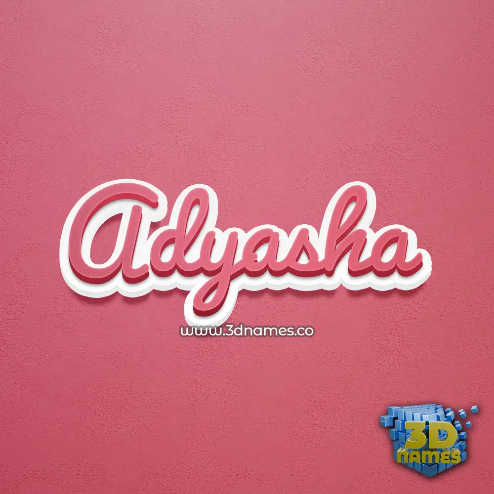 adyasha in Red Scribble style - 3D name wallpaper adyasha in Red Scribble style - 3D name wallpaper