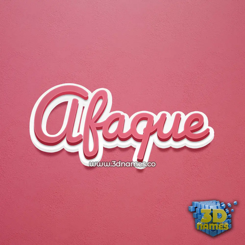 afaque in Red Scribble style - 3D name wallpaper afaque in Red Scribble style - 3D name wallpaper