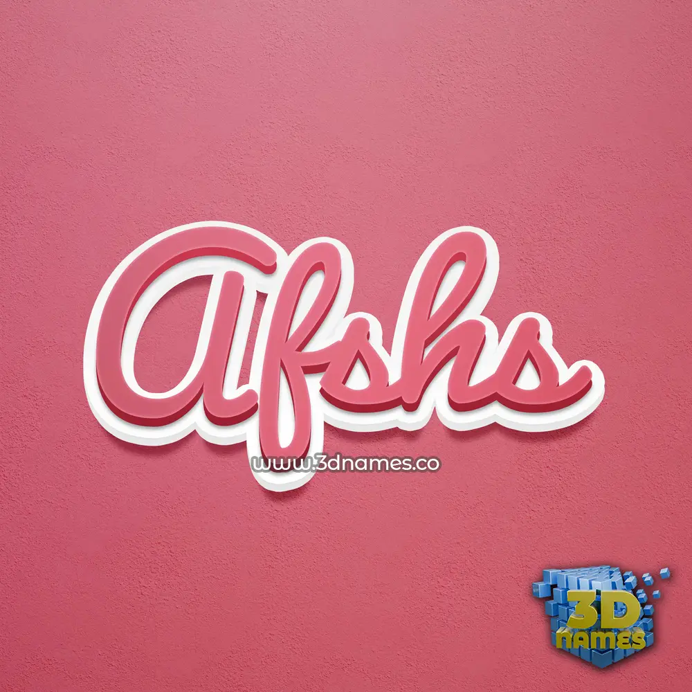 afshs in Red Scribble style - 3D name wallpaper afshs in Red Scribble style - 3D name wallpaper