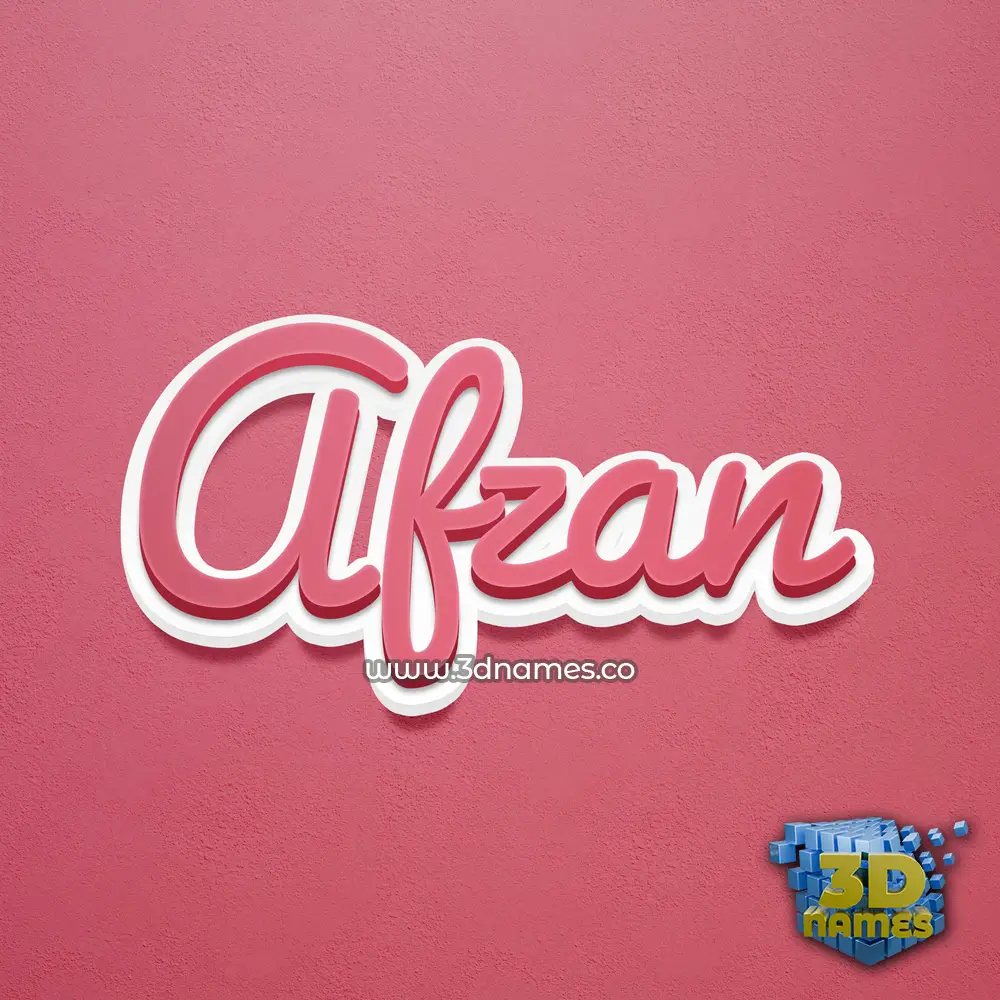 afzan in Red Scribble style - 3D name wallpaper afzan in Red Scribble style - 3D name wallpaper