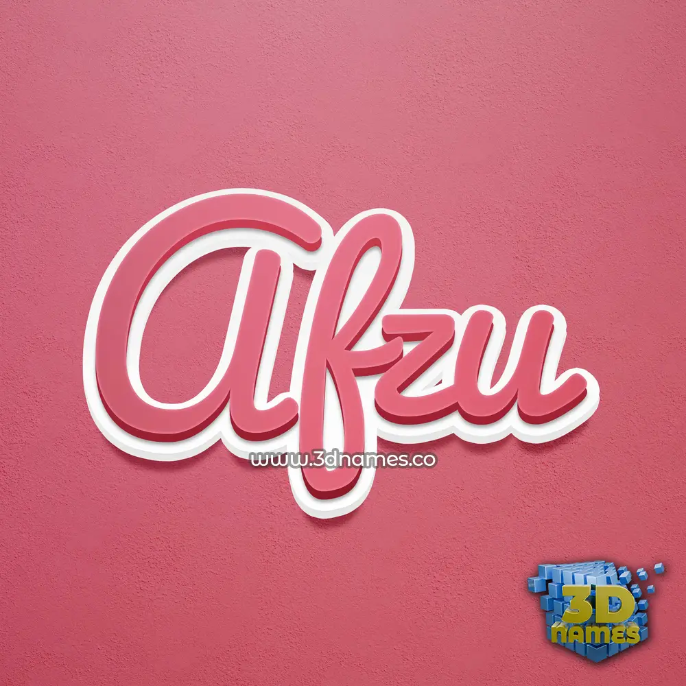 afzu in Red Scribble style - 3D name wallpaper afzu in Red Scribble style - 3D name wallpaper