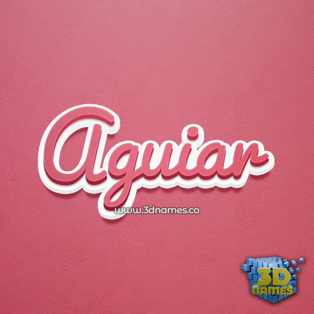 aguiar in Red Scribble style - 3D name wallpaper aguiar in Red Scribble style - 3D name wallpaper