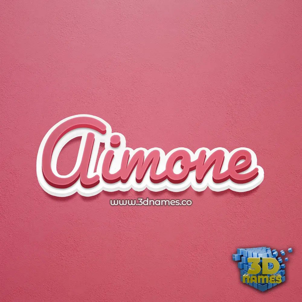 aimone in Red Scribble style - 3D name wallpaper aimone in Red Scribble style - 3D name wallpaper
