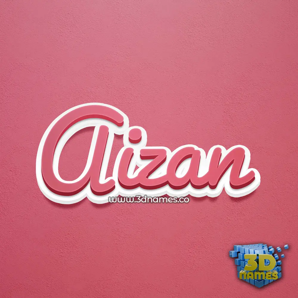 aizan in Red Scribble style - 3D name wallpaper aizan in Red Scribble style - 3D name wallpaper
