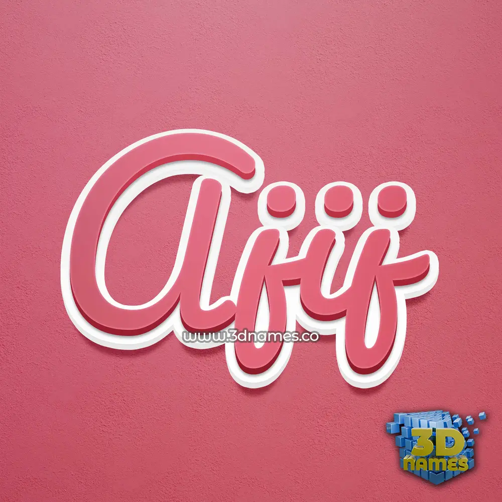 ajij in Red Scribble style - 3D name wallpaper ajij in Red Scribble style - 3D name wallpaper