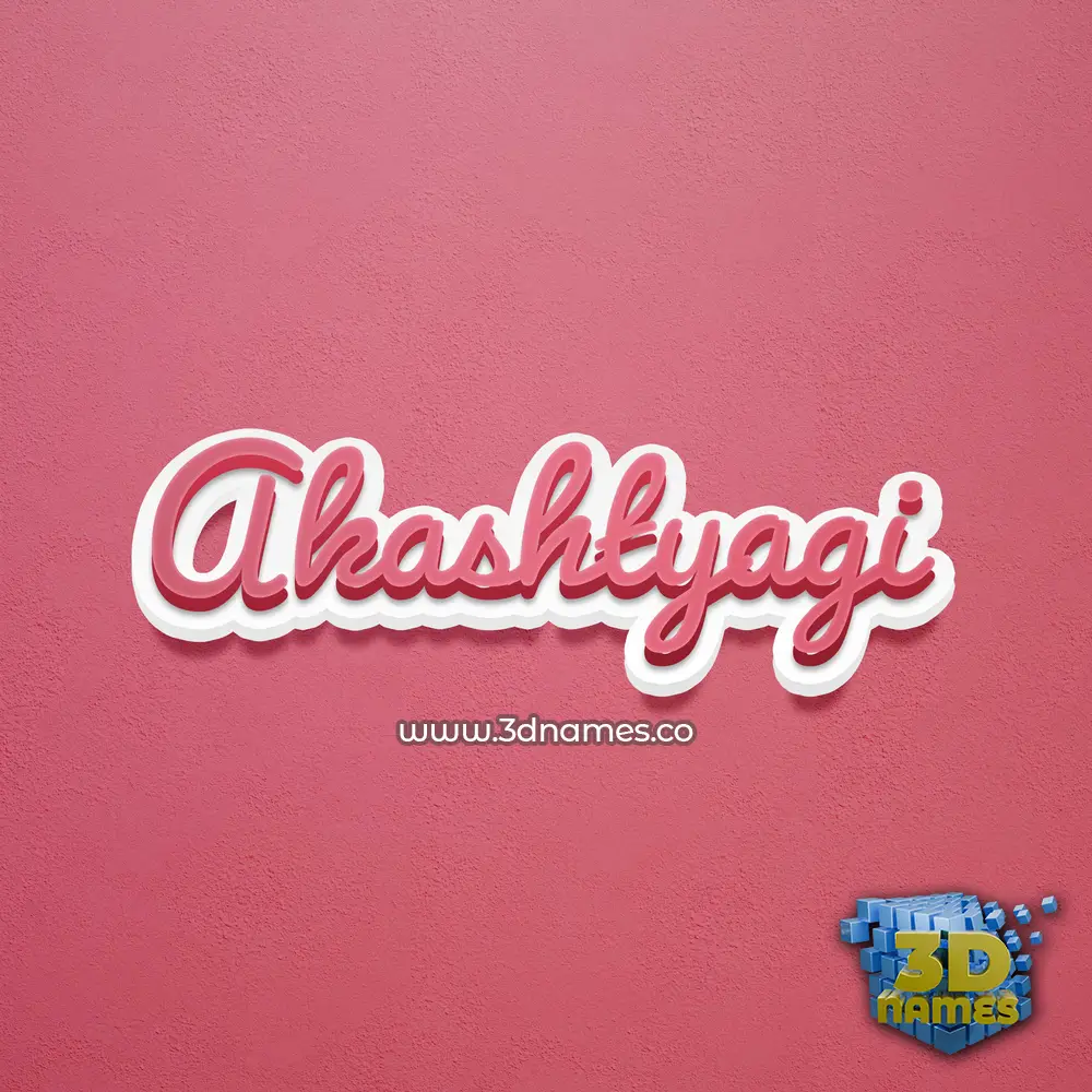 akashtyagi in Red Scribble style - 3D name wallpaper akashtyagi in Red Scribble style - 3D name wallpaper