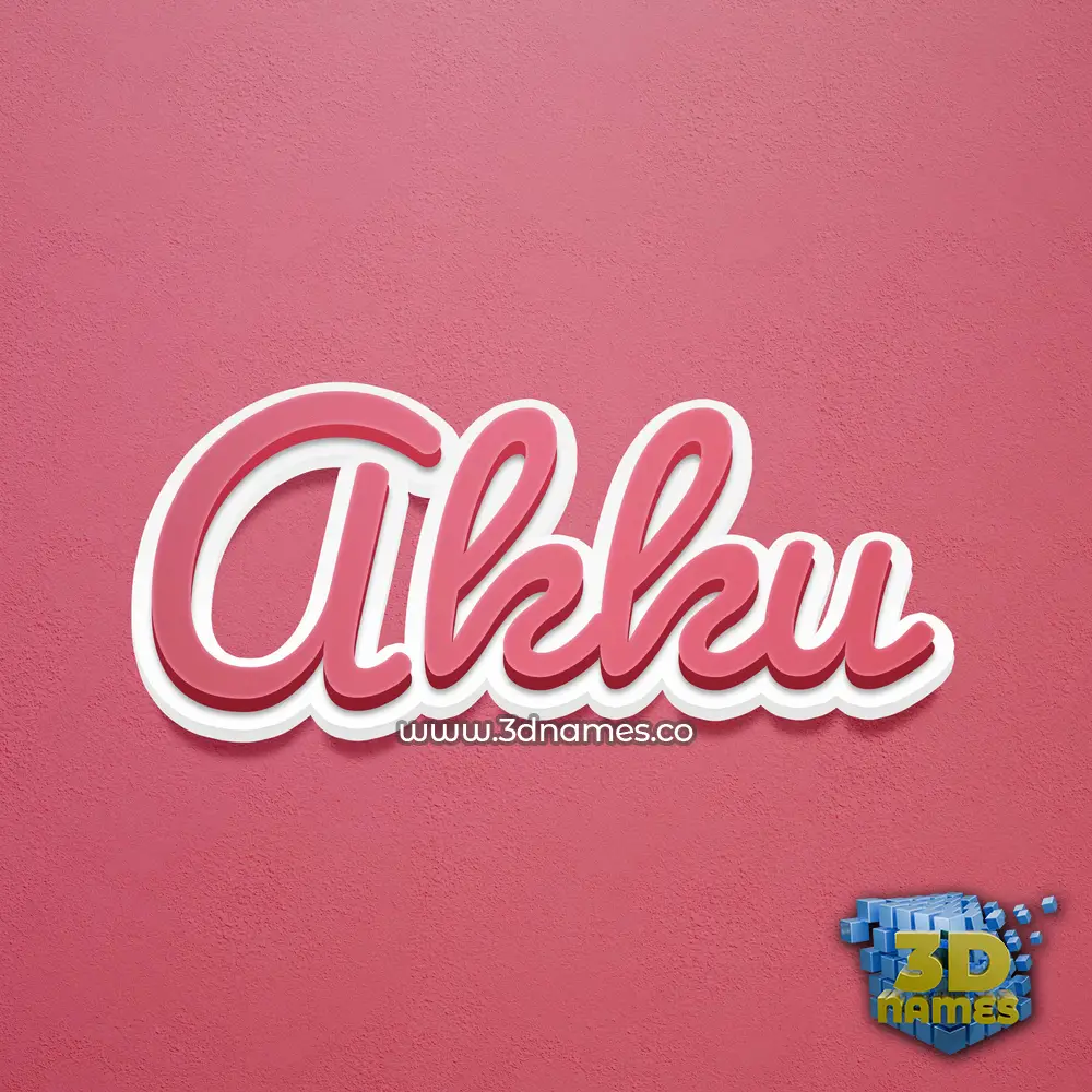 akku in Red Scribble style - 3D name wallpaper akku in Red Scribble style - 3D name wallpaper