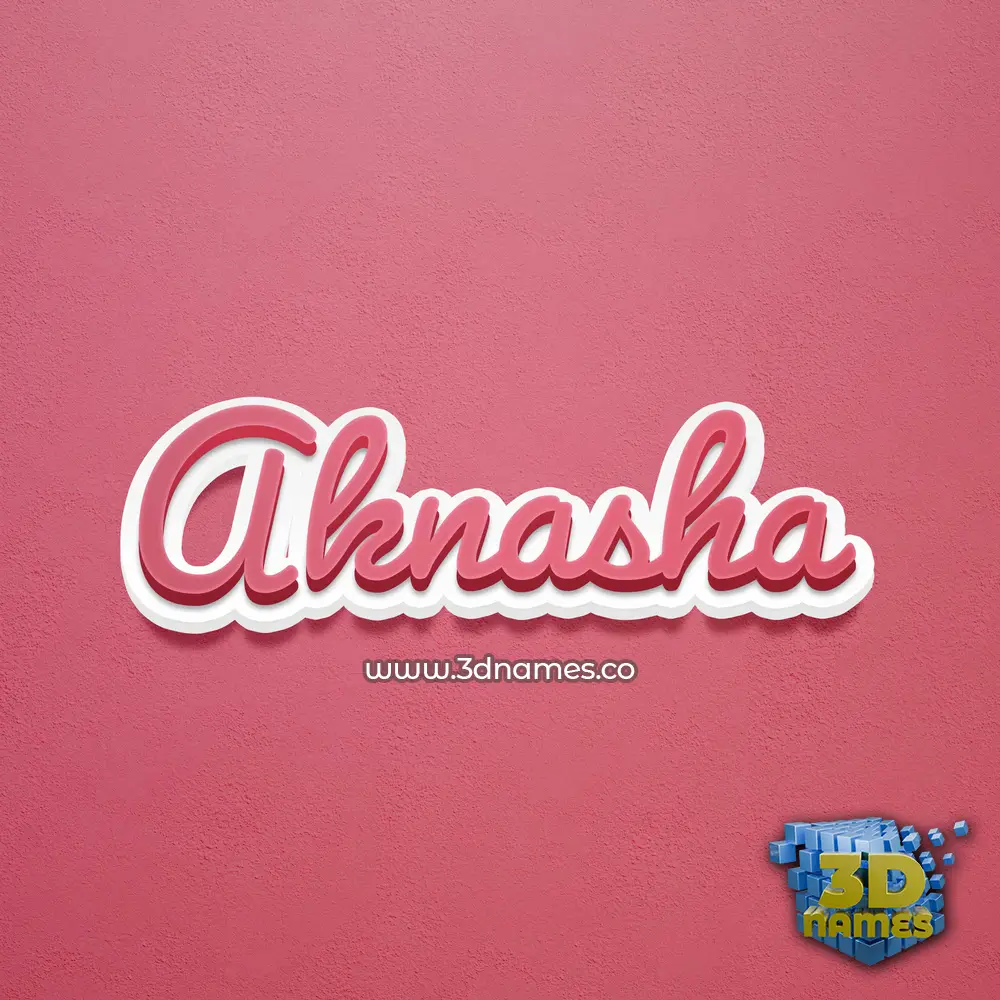 aknasha in Red Scribble style - 3D name wallpaper aknasha in Red Scribble style - 3D name wallpaper