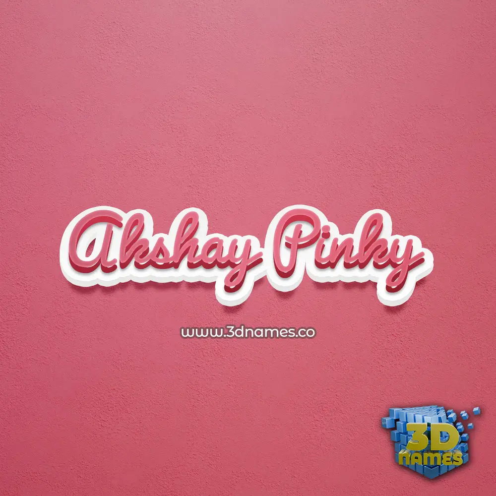 akshay pinky in Red Scribble style - 3D name wallpaper akshay pinky in Red Scribble style - 3D name wallpaper