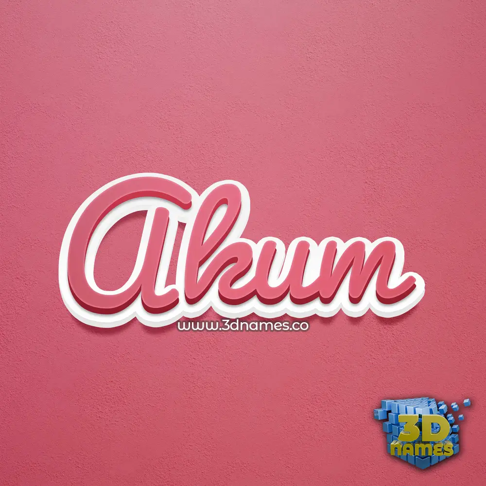 akum in Red Scribble style - 3D name wallpaper akum in Red Scribble style - 3D name wallpaper