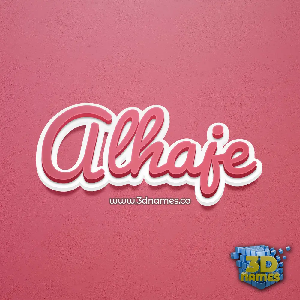 alhaje in Red Scribble style - 3D name wallpaper alhaje in Red Scribble style - 3D name wallpaper