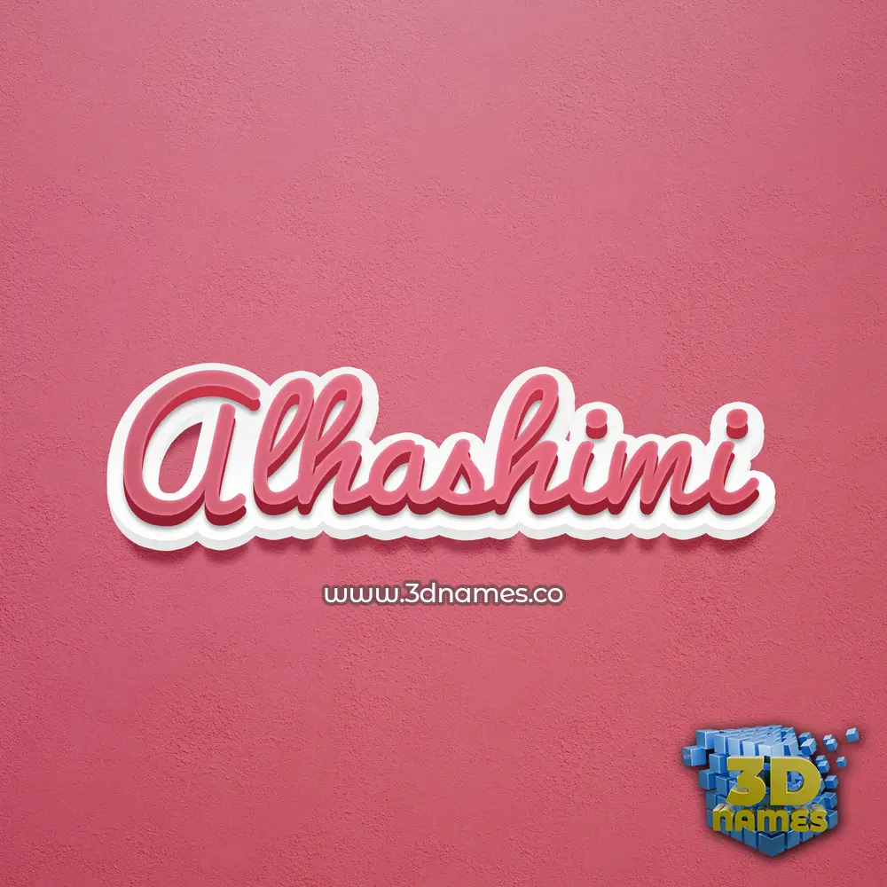 alhashimi in Red Scribble style - 3D name wallpaper alhashimi in Red Scribble style - 3D name wallpaper