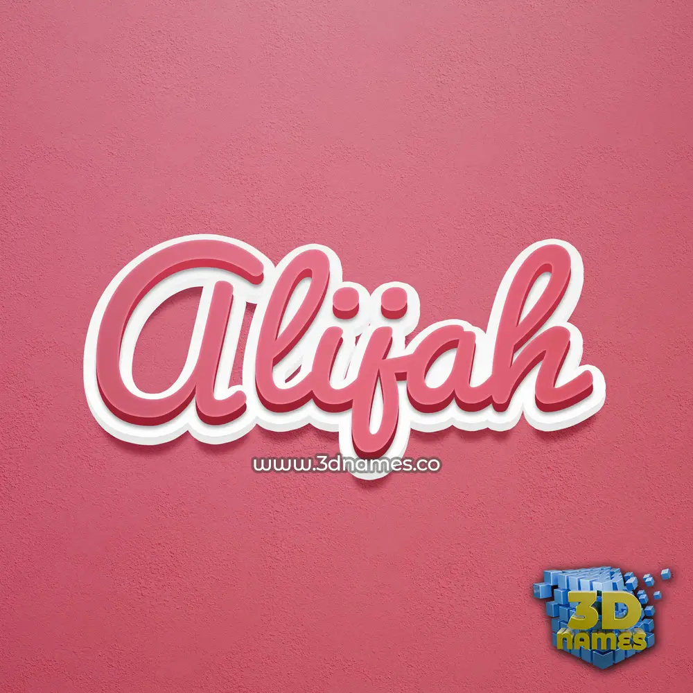 alijah in Red Scribble style - 3D name wallpaper alijah in Red Scribble style - 3D name wallpaper