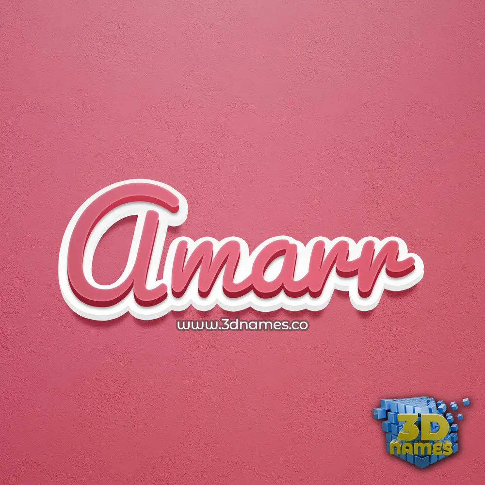 amarr in Red Scribble style - 3D name wallpaper amarr in Red Scribble style - 3D name wallpaper