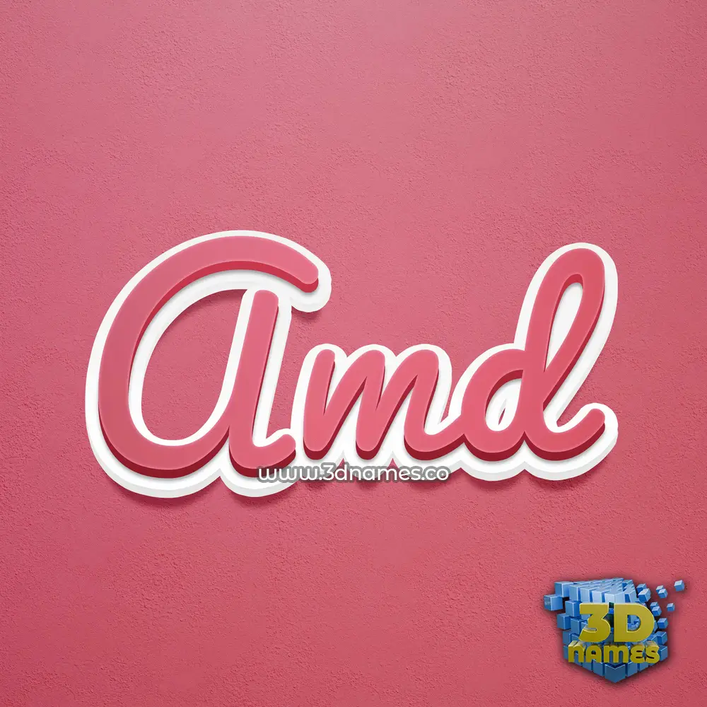 amd in Red Scribble style - 3D name wallpaper amd in Red Scribble style - 3D name wallpaper