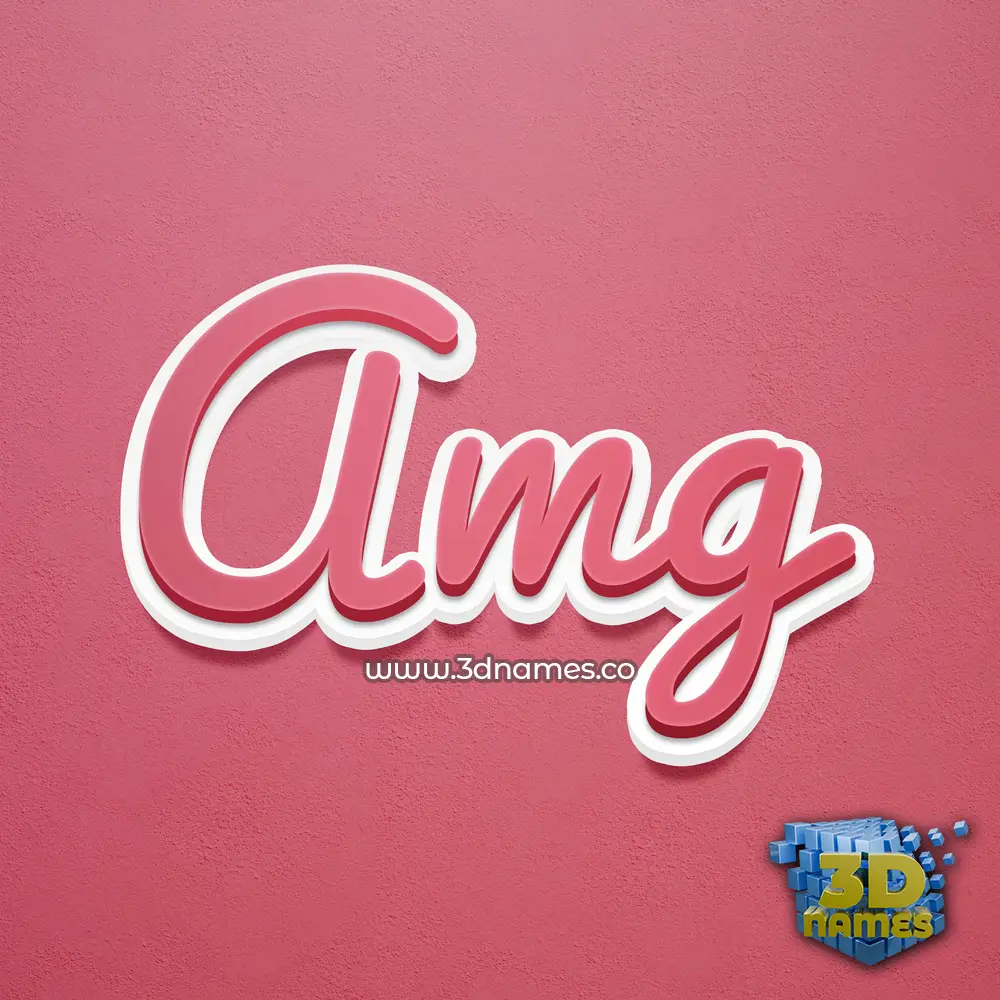 amg in Red Scribble style - 3D name wallpaper amg in Red Scribble style - 3D name wallpaper