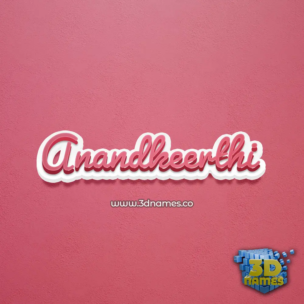 anandkeerthi in Red Scribble style - 3D name wallpaper anandkeerthi in Red Scribble style - 3D name wallpaper