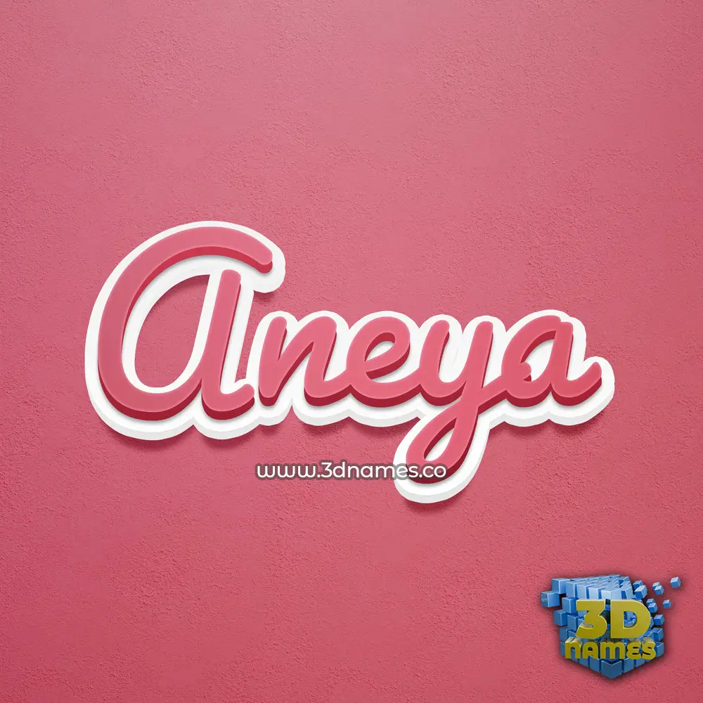 aneya in Red Scribble style - 3D name wallpaper aneya in Red Scribble style - 3D name wallpaper