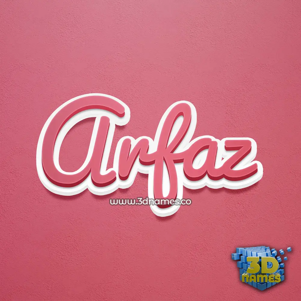 arfaz in Red Scribble style - 3D name wallpaper arfaz in Red Scribble style - 3D name wallpaper