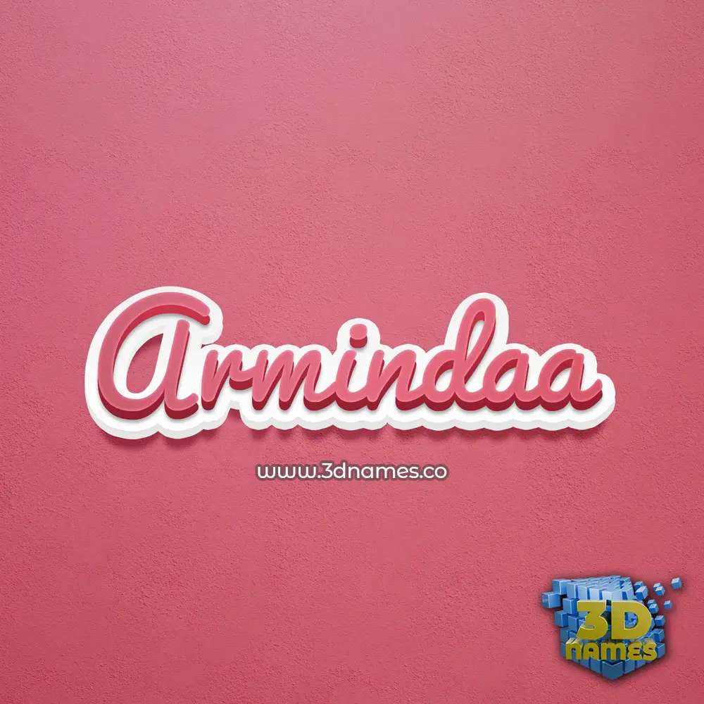 armindaa in Red Scribble style - 3D name wallpaper armindaa in Red Scribble style - 3D name wallpaper