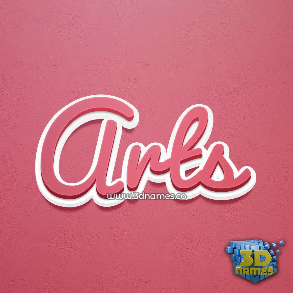 arts in Red Scribble style - 3D name wallpaper arts in Red Scribble style - 3D name wallpaper
